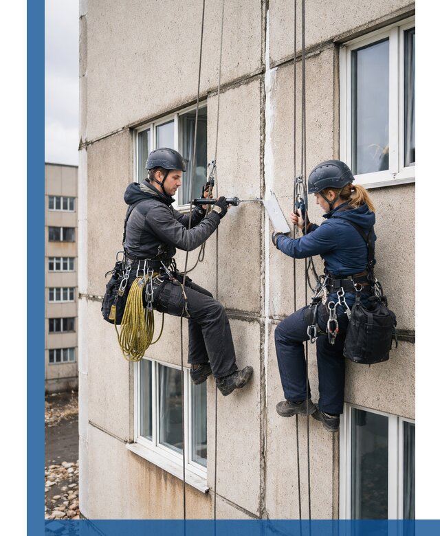 Герметизация межпанельных швов тёплым швом в Нижнекамске