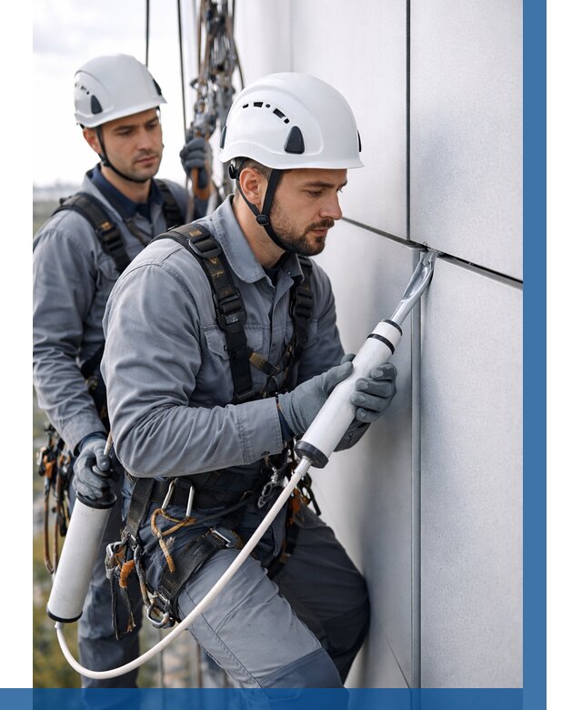 Герметизация швов вилатермом в Нижнекамске от 608 р. | ВЫСОТНИК-Нжм