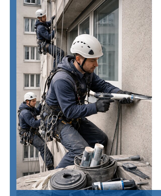 Герметизация швов лоджии в Нижнекамске профессионально и надежно