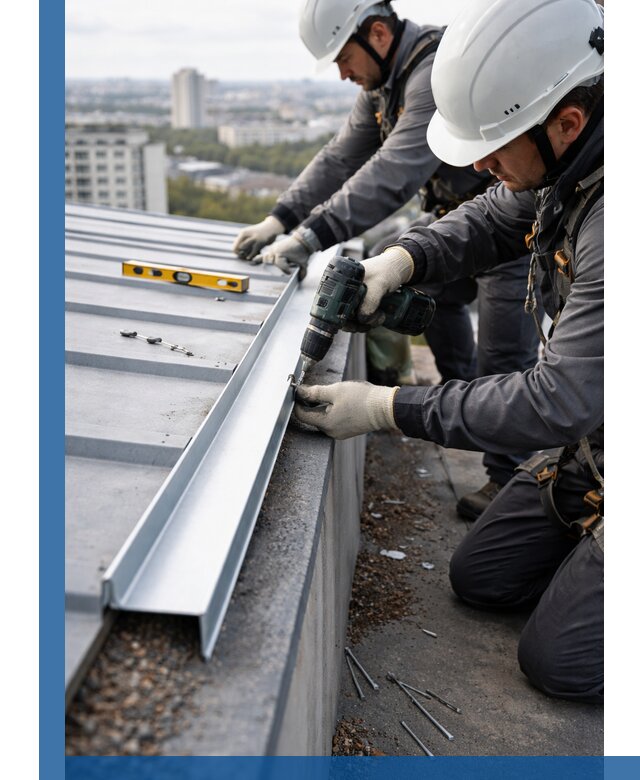 Монтаж капельника на кровле в Нижнекамске с гарантией качества