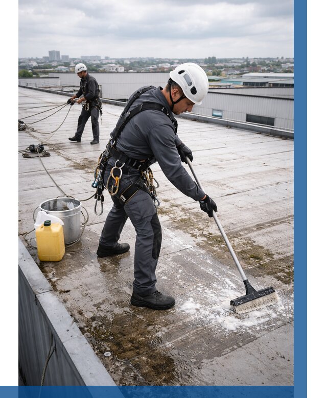 Очистка крыши по графику в Нижнекамске от 7604 р. | ВЫСОТНИК-Нжм