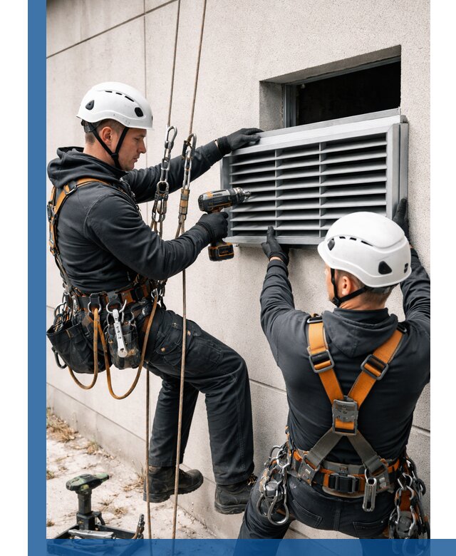 Монтаж вентиляционных решеток в Нижнекамске профессиональный сервис