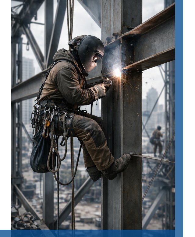 Высотные сварочные работы в Нижнекамске от 3549 р. | ВЫСОТНИК-Нжм