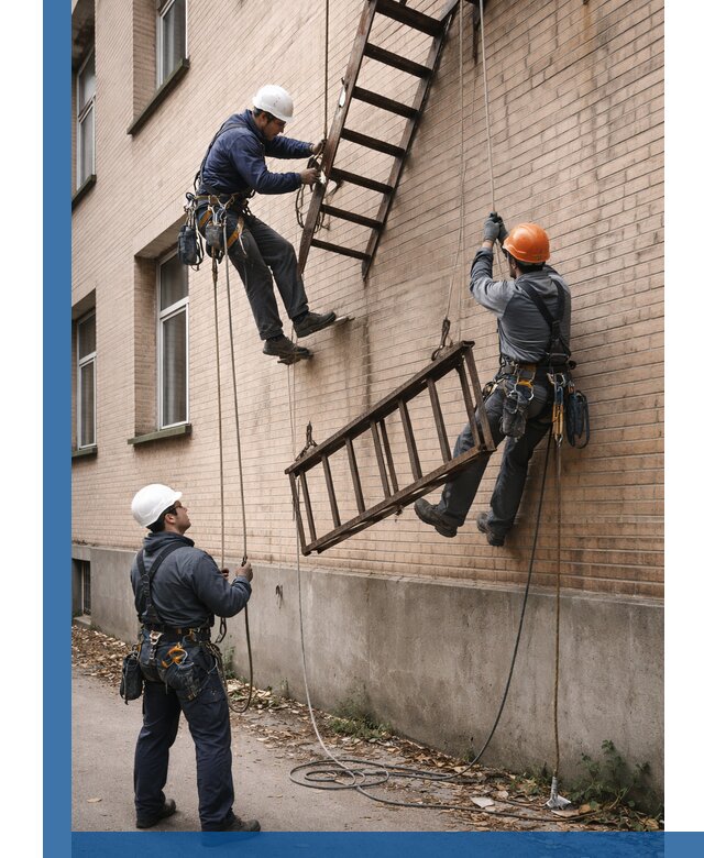 Демонтаж пожарной лестницы в Нижнекамске быстро и безопасно