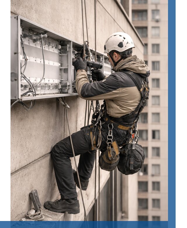 Ремонт вывески на высоте в Нижнекамске от 4563 р. | ВЫСОТНИК-Нжм