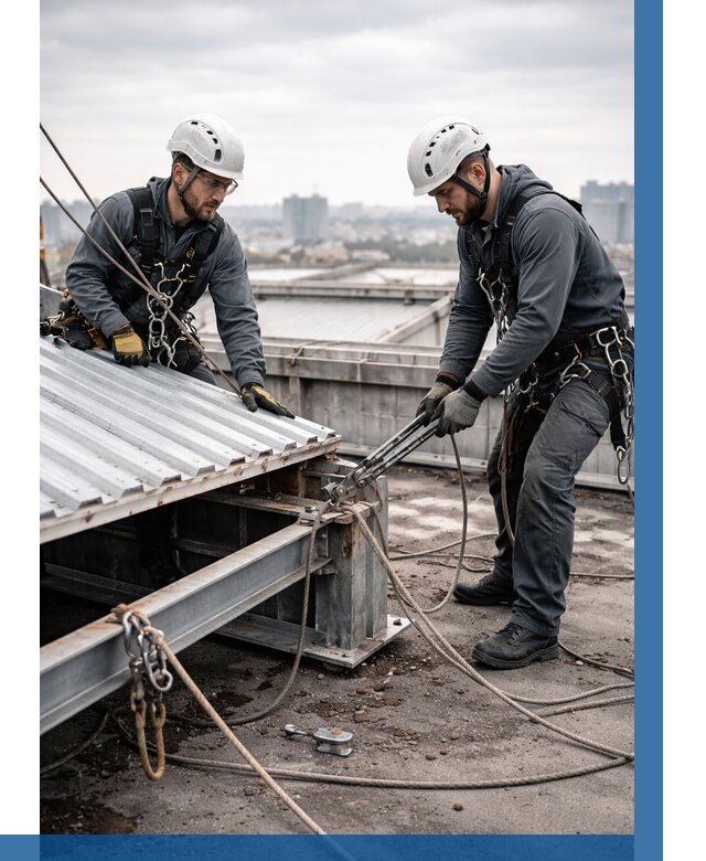 Демонтаж крышной установки в Нижнекамске от 86182 р. | ВЫСОТНИК-Нжм