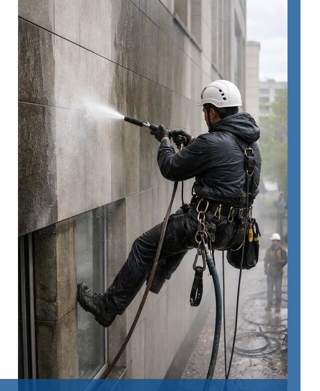 Гидроструйная очистка поверхностей в Нижнекамске от 862 р. | ВЫСОТНИК-Нжм