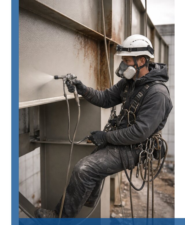 Антикоррозионная покраска металлических конструкций в Нижнекамске