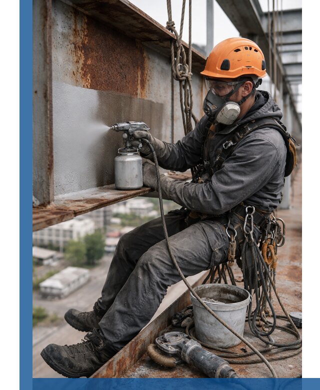 Антикоррозионная обработка металлоконструкций в Нижнекамске под ключ