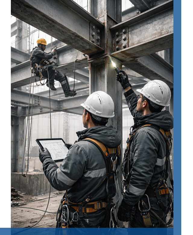 Обследование металлоконструкций в Нижнекамске от 5576 р. | ВЫСОТНИК-Нжм