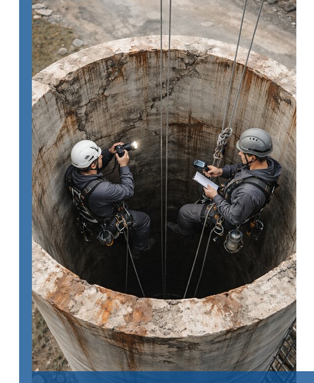 Обследование дымовой трубы: диагностика и оценка состояния в Нижнекамске